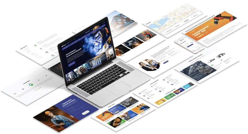intec prom - готовый сайт для промышленных компаний