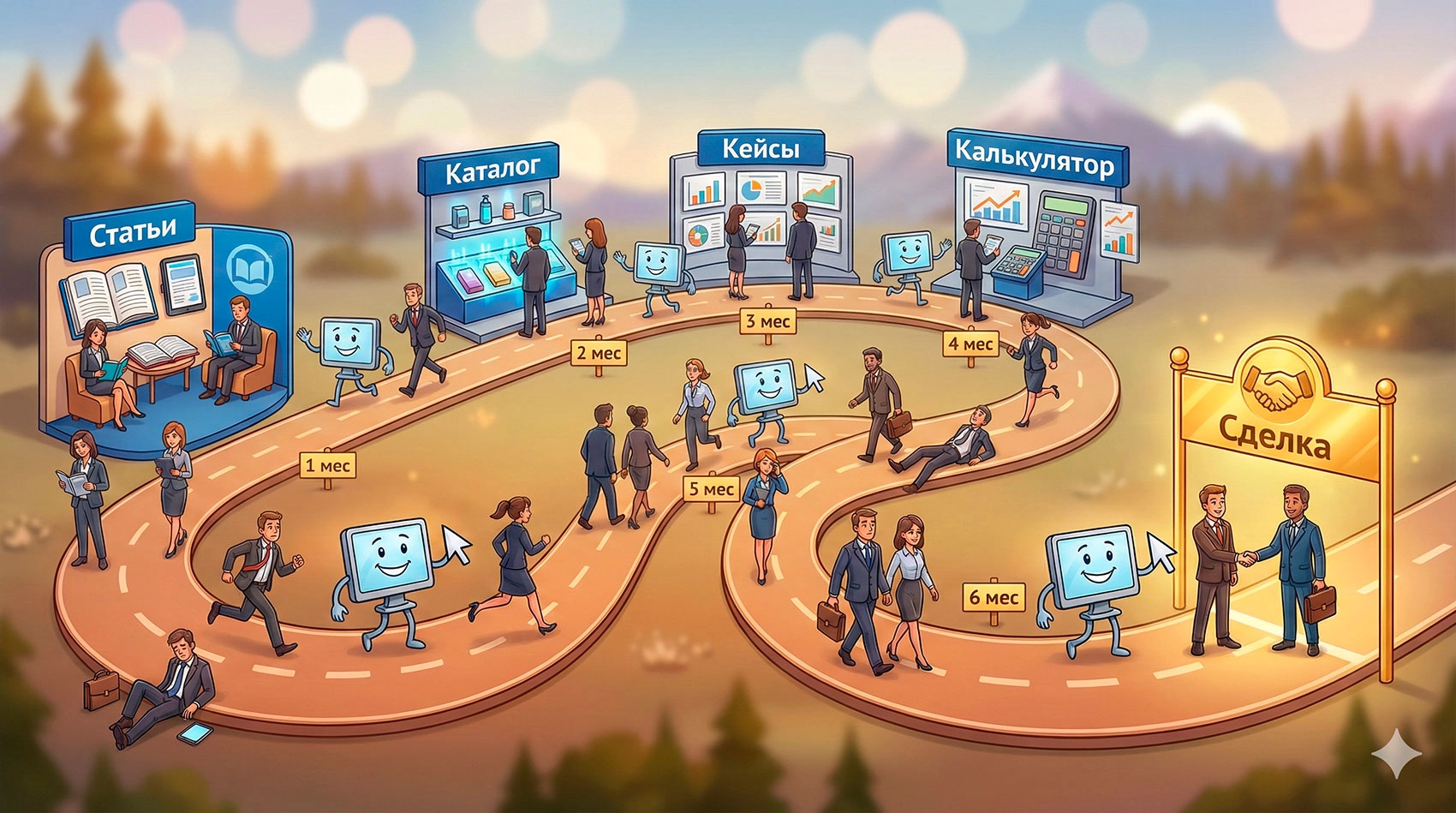 Воронка B2B Воронка B2B