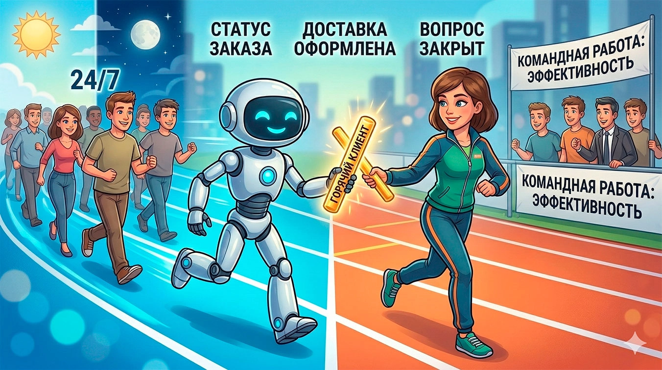 Когда чат-бот реально работает