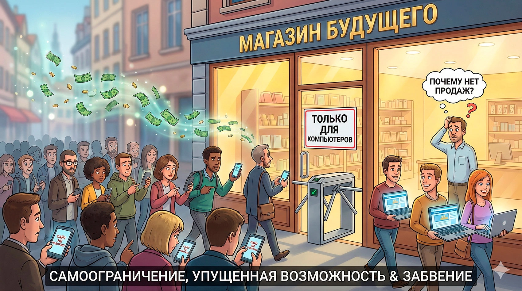 Последствия игнорирования мобильной версии