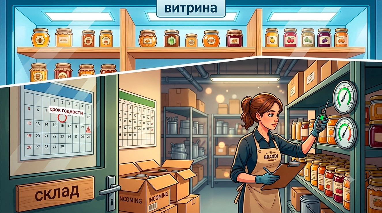 Хранение и приёмка Хранение и приёмка