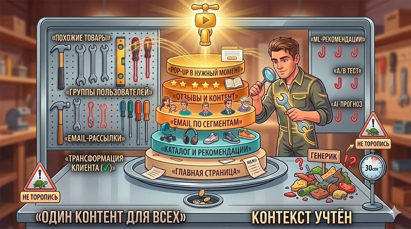 Персонализация на 1С-Битрикс