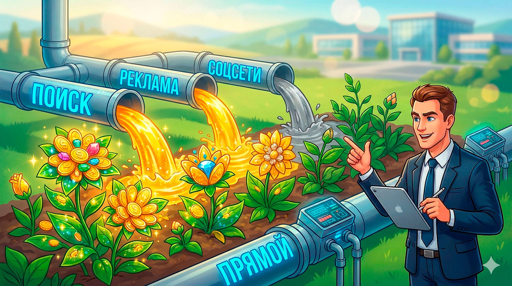 Источники трафика Источники трафика