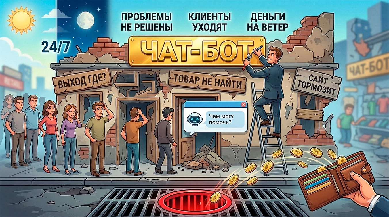 Когда чат-бот — это деньги в трубу