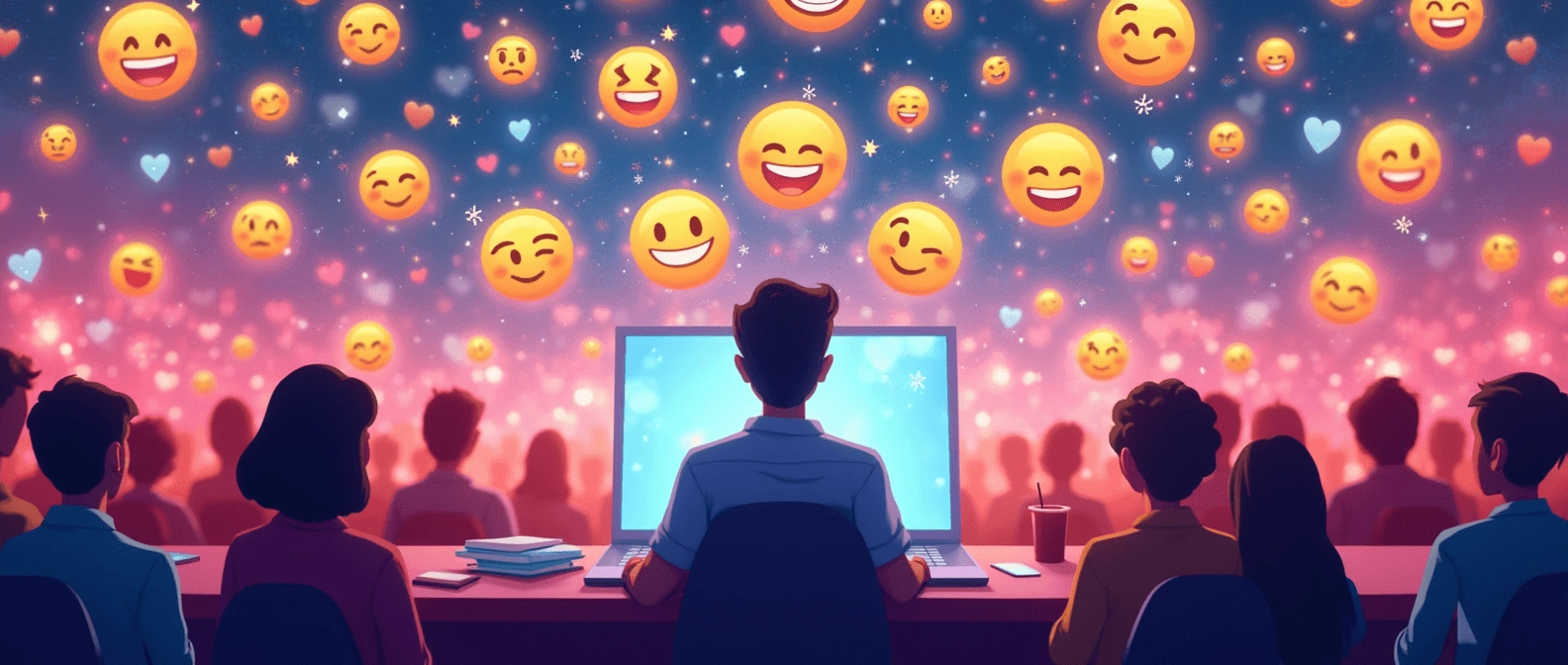 an_animated_scene_showing_a_vibrant_digital_world_filled_with_floating_emojis_such_as_smiling_faces__8ba19803-2121-44be-989e-2fa249e85b8d.png