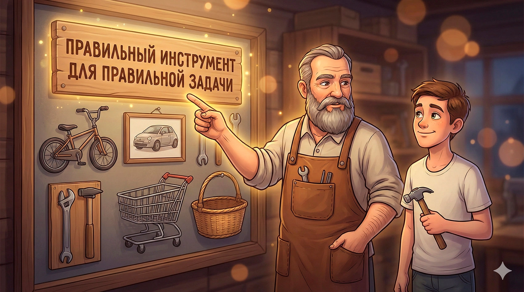 Правильный инструмент для правильной задачи