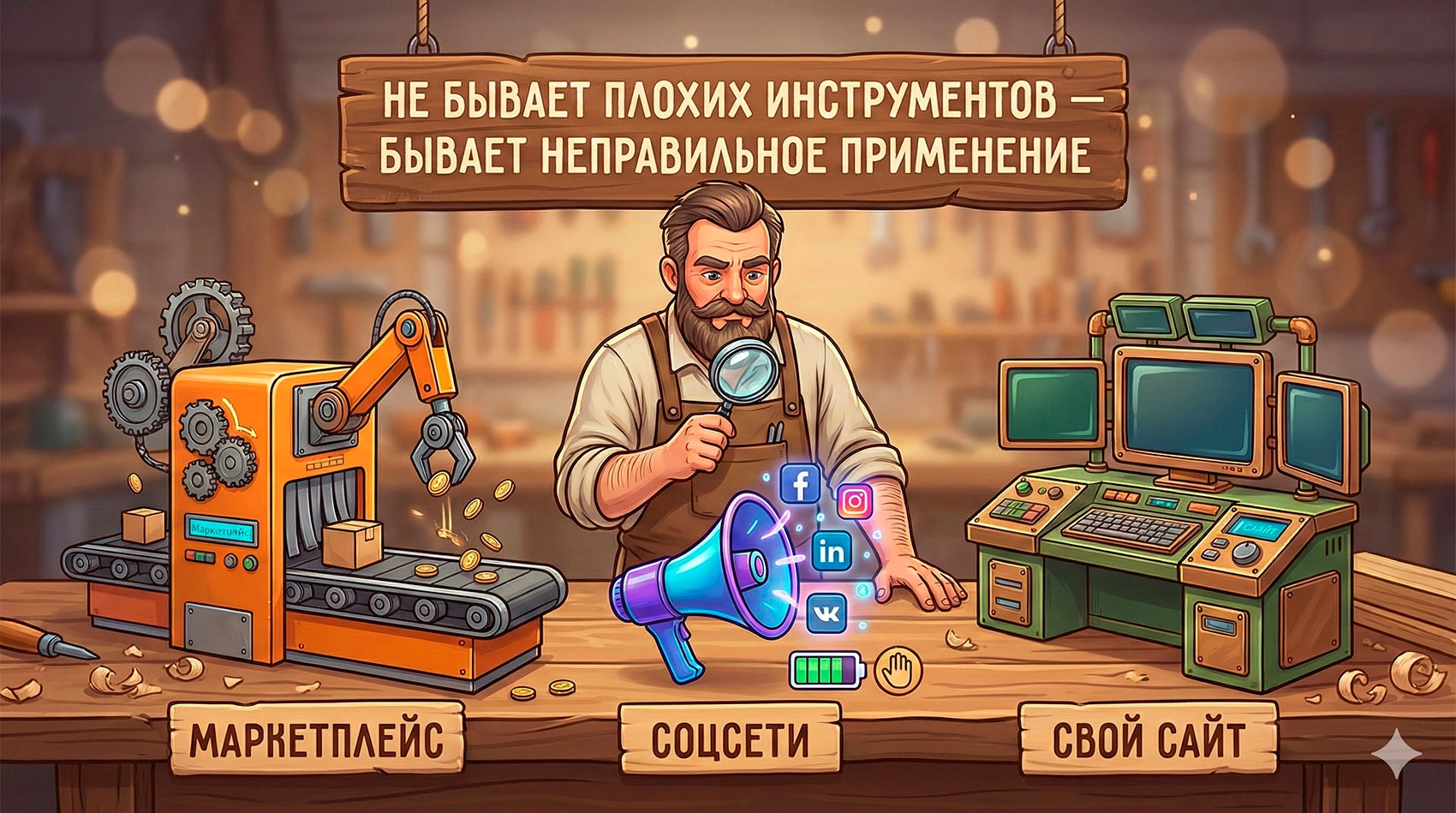 Три инструмента Три инструмента