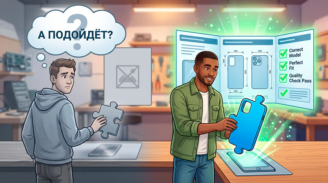 Карточка товара аксессуара