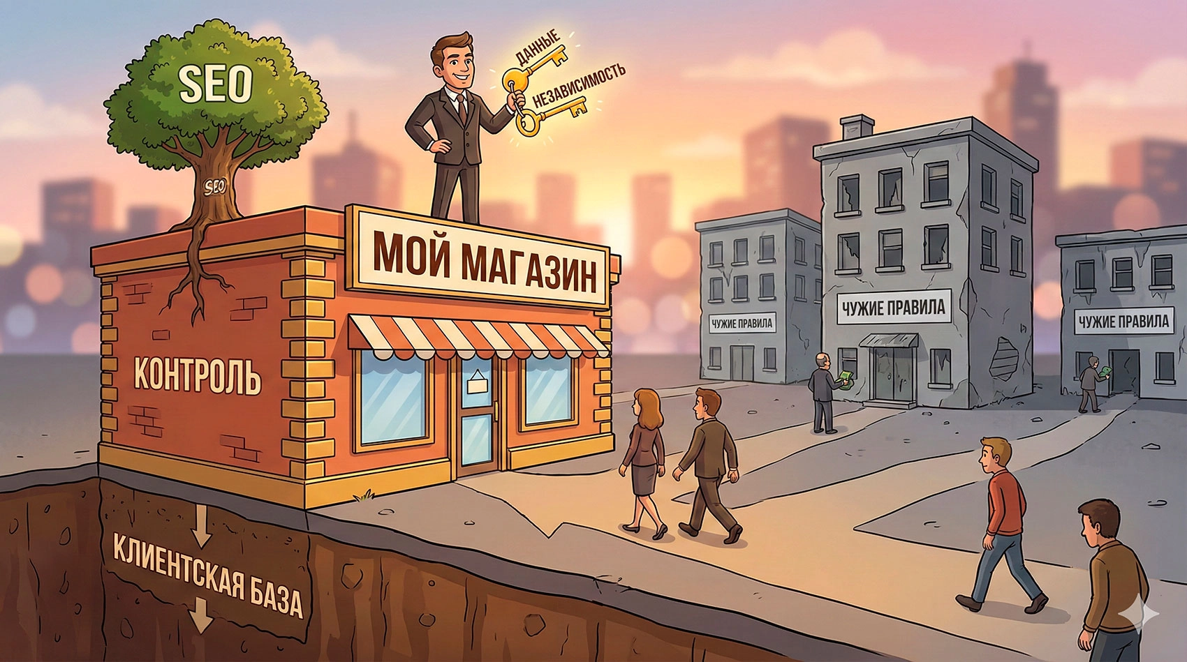 Собственный сайт