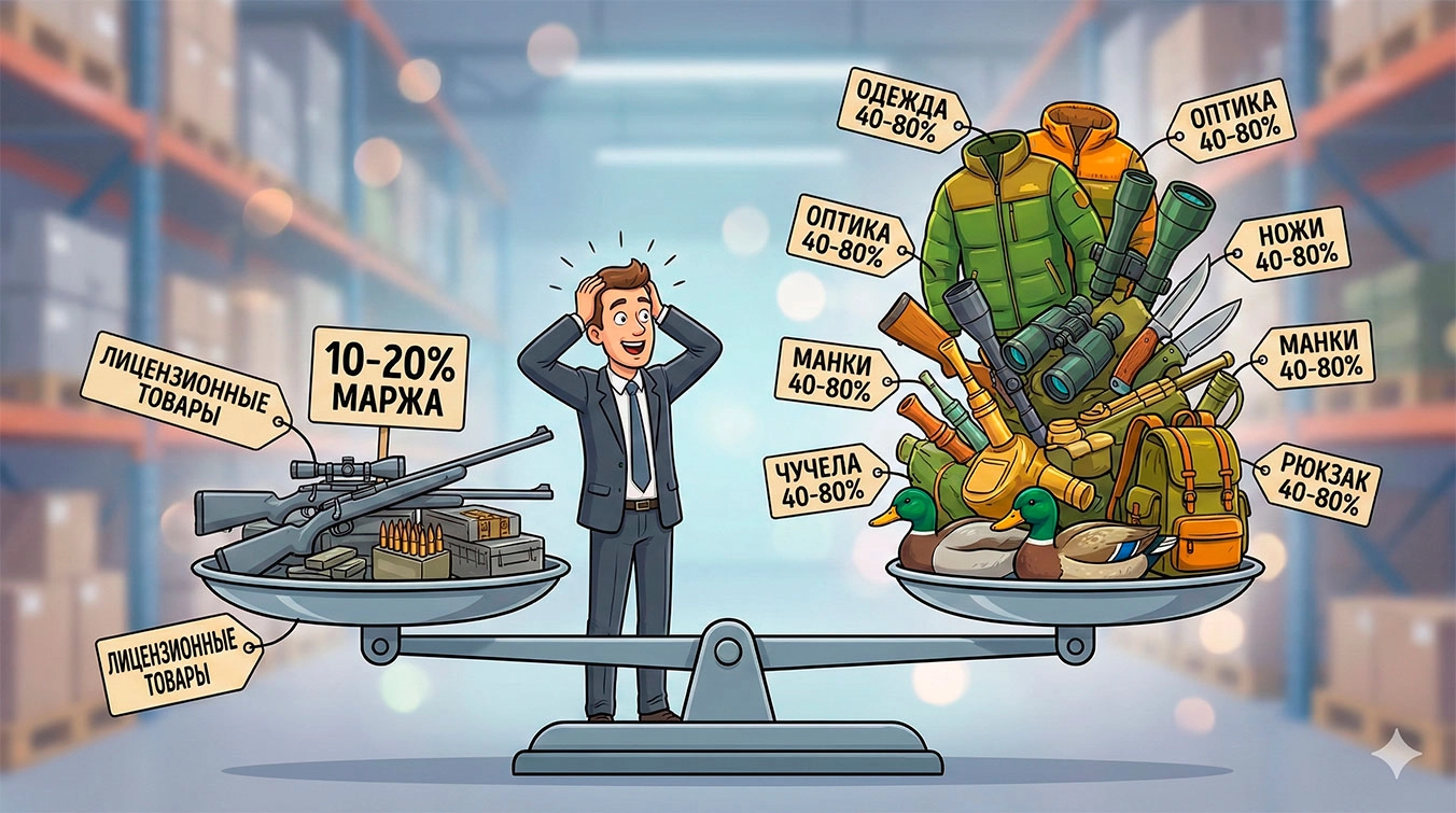 Ассортимент — что можно продавать Ассортимент — что можно продавать