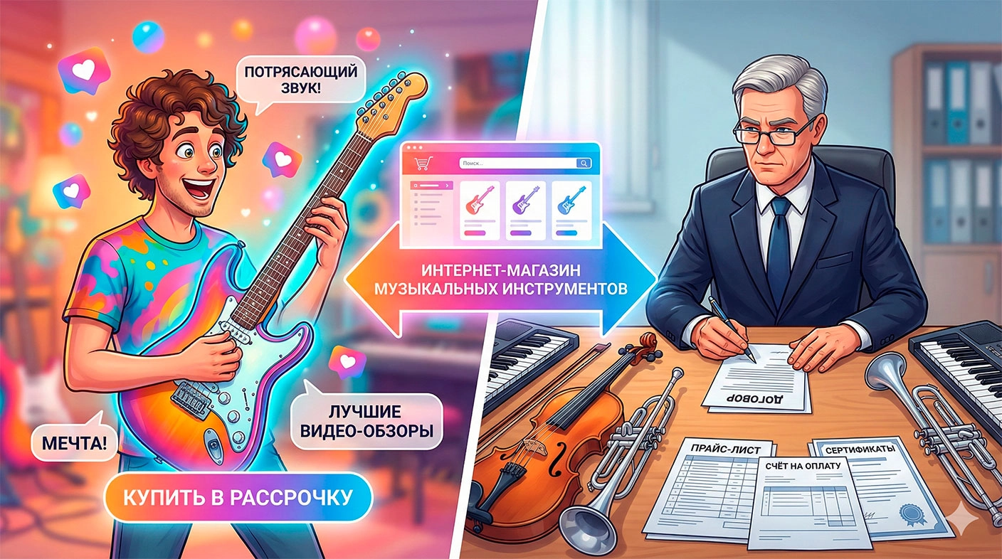 B2C vs B2B: как продавать