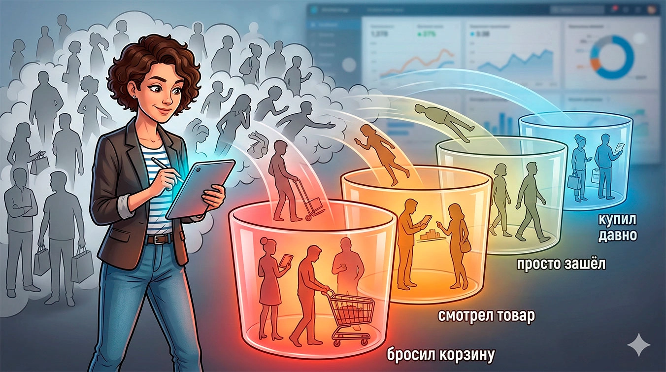 Сегментация аудитории Сегментация аудитории