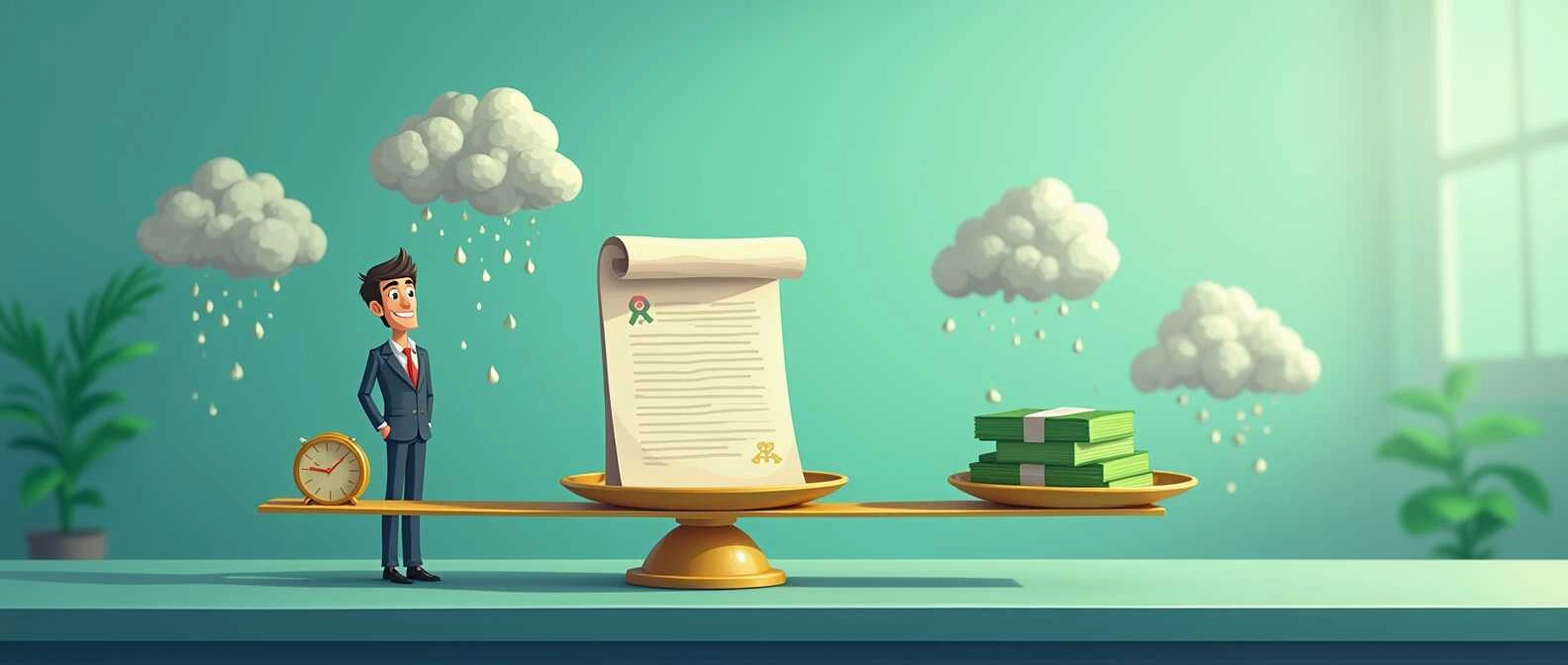vibrant_illustration_of_a_scale_balancing_time_and_money_on_one_side_against_a_well-structured_docu_5lg9duu1ikzbc8qjj3w9_2.jpg