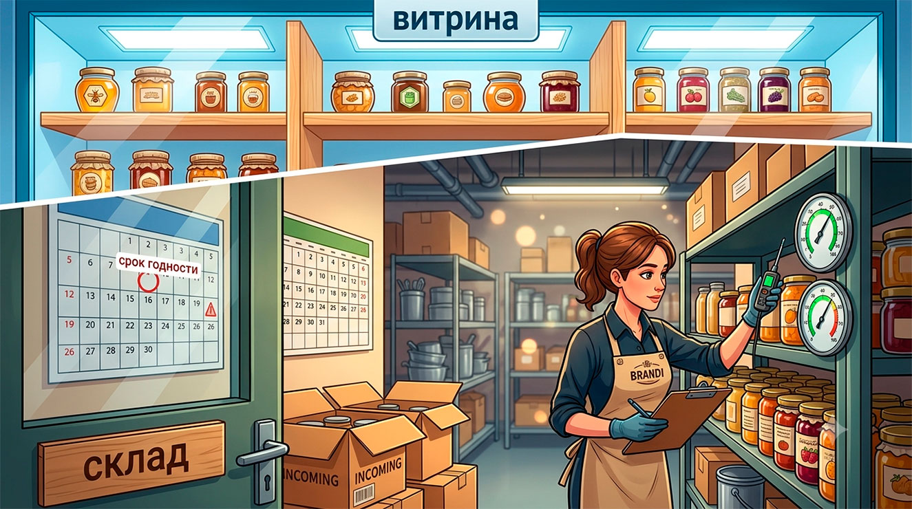 Хранение и приёмка