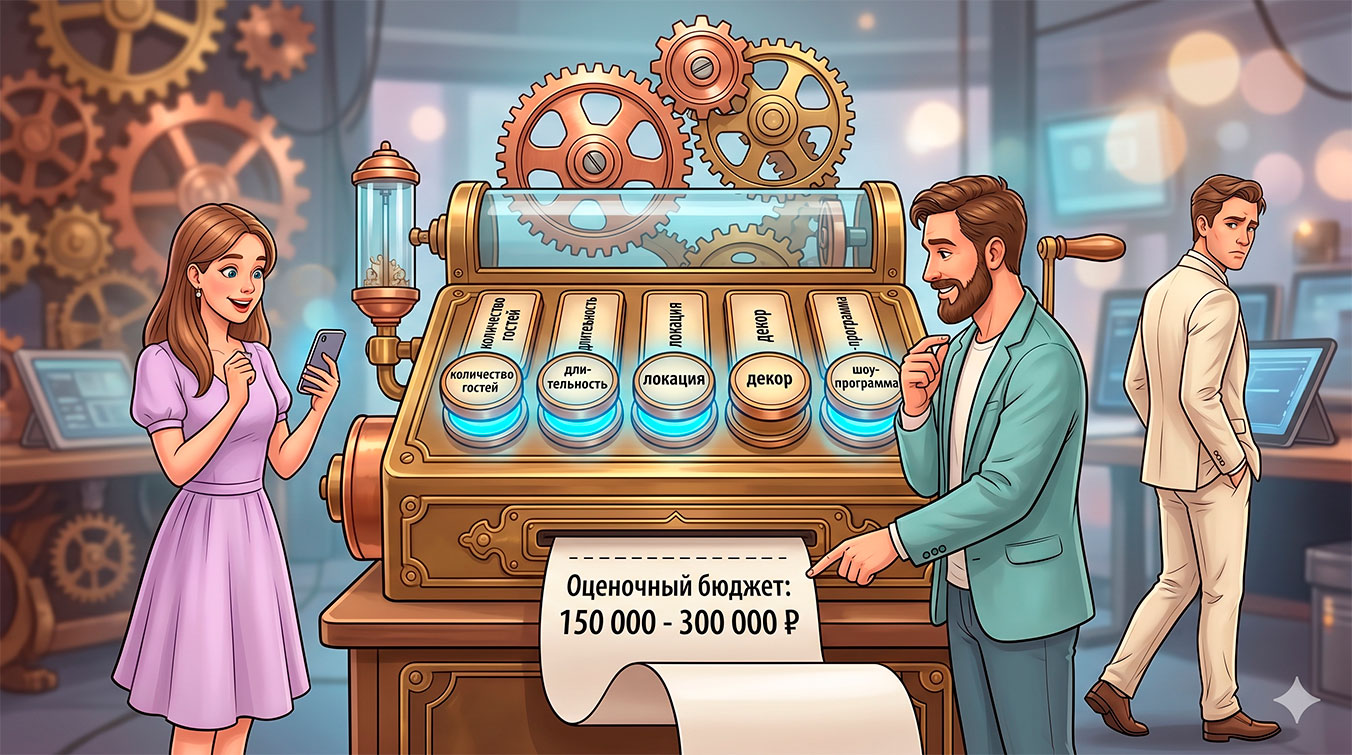 Калькулятор стоимости мероприятия Калькулятор стоимости мероприятия