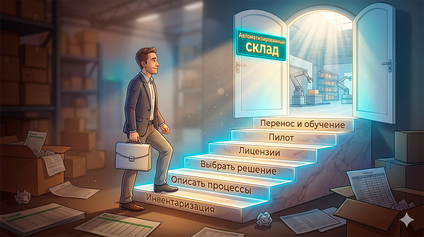С чего начать автоматизацию склада